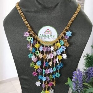 Collar Cascada de  Estrellas